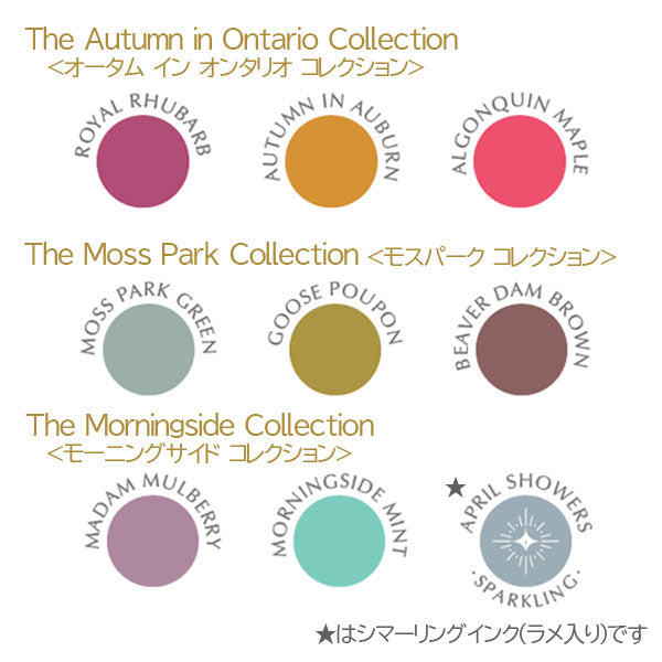 Ink Charger Set《インクチャージャーセット》5ml×3本<全14種> フェリス ホイール プレス