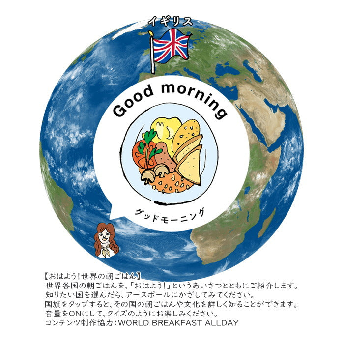 ほぼ日のアースボール 地球儀 リプルーグル(Replogle) 413-45072