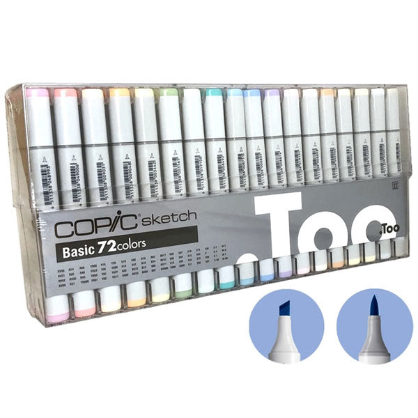 コピックスケッチ ベーシック 72色セット TOO 12502077 【送料無料*】
