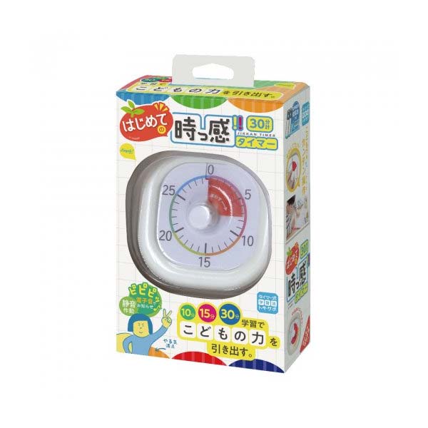 トキ・サポ 時っ感タイマー 30分計 10cm 色で時間の経過を実感 ソニック LV-5311-I