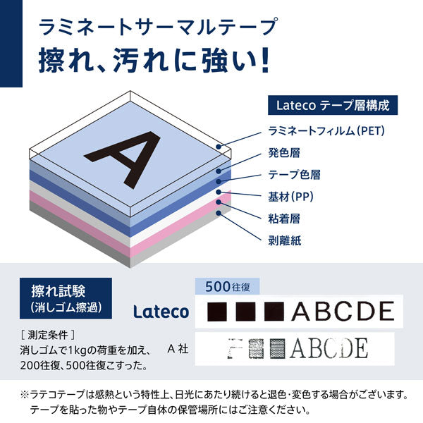 Lateco《ラテコ》PC&スマホ接続モデル ラベルライター  カシオ《CASIO》 EC-P10SET 【取寄せ】