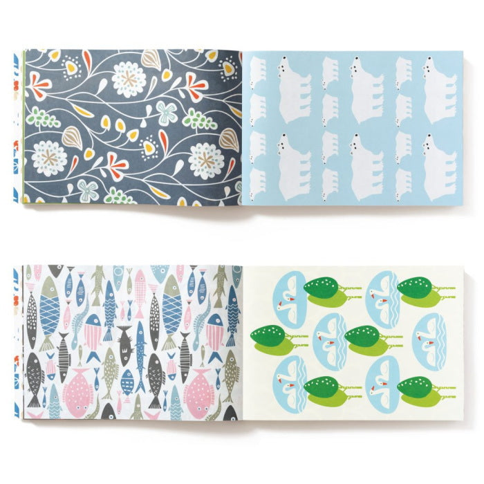 北欧100枚レターブック BENGT&LOTTA  パイインターナショナル 5408 【2冊までネコポス可】