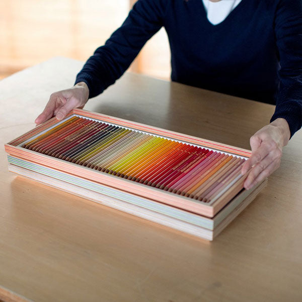 限定 アーチスト色鉛筆 発売30周年記念モデル ウッドボックス150色セット ホルベイン 20948 【送料無料※】