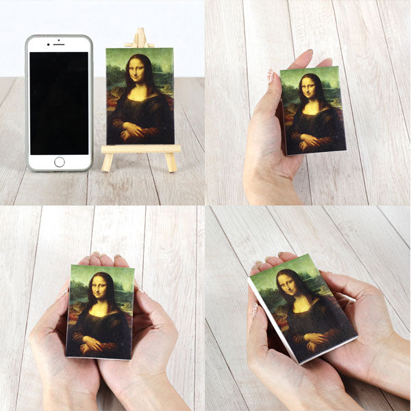 ゴッホ 名画 キャンバスプリント ミニサイズ(7×10) イーゼル付き 全12種類 1-メイガミニ7X10