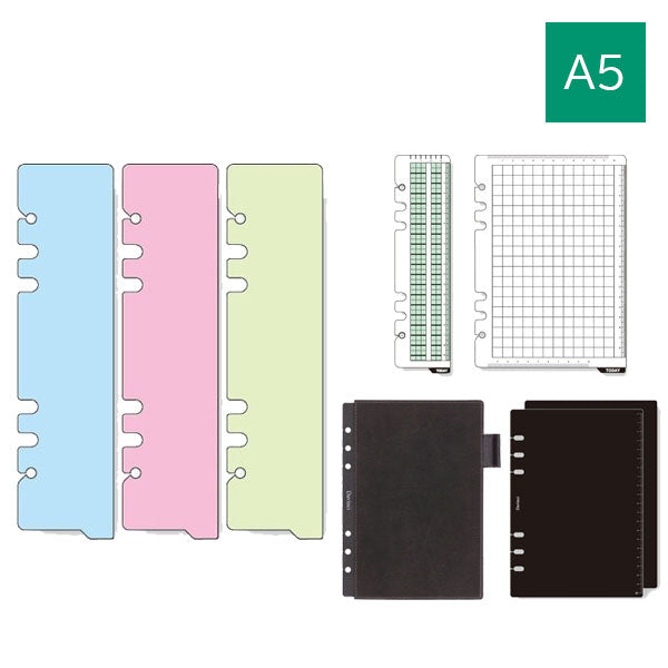 Davinci] ブックマーク 下敷 ガイドプロテクター A5サイズ 手帳