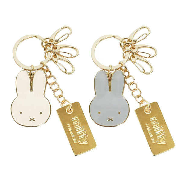 miffy キーリング [全2色] miffy face series(ミッフィーフェイス
