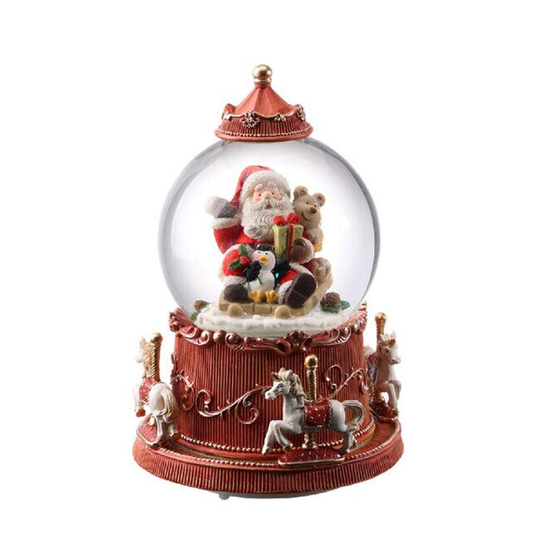 スノードーム ミュージック LED MARK&