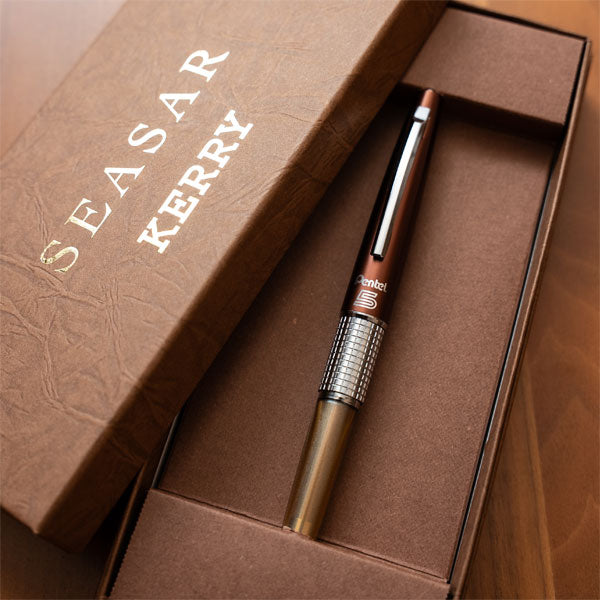 【限定】SEASAR × KERRY《しーさー×ケリー》シャープペンシル 0.5mm ぺんてる kitera(紀寺商事) P1035-SSKS *お一人様1本限り