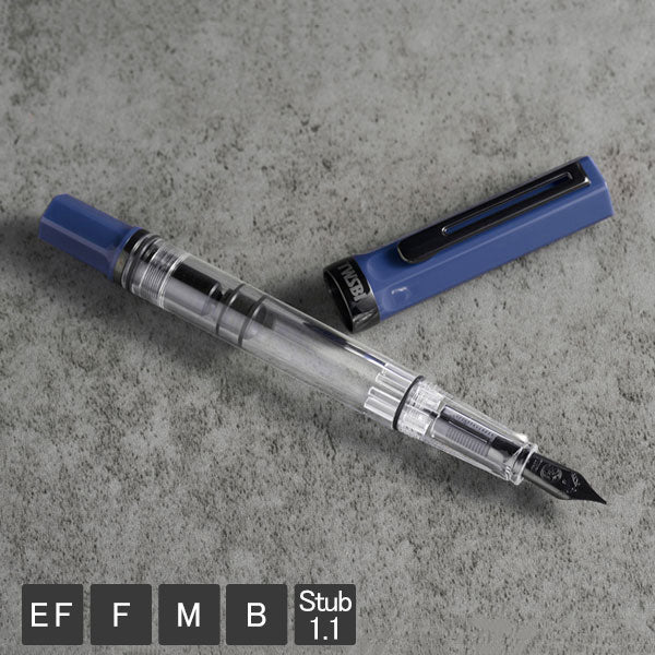 TWSBI ECO (ツイスビー エコ) 万年筆 ［スレートブルー with Onyx