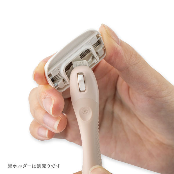 minessシリーズ 替刃3個入(ボディ用、背中用、うで・あし用共通) 貝印 GA0131
