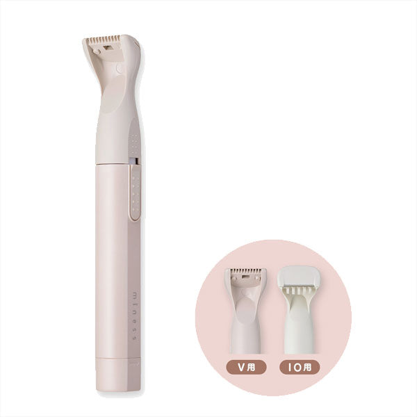 minessシリーズ デリケートゾーン用カミソリ 替刃各種1個付 貝印 GA0134