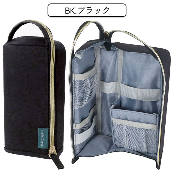 Lgaba Stand (エルガバスタンド) ペンケース クツワ AK074BK/CH