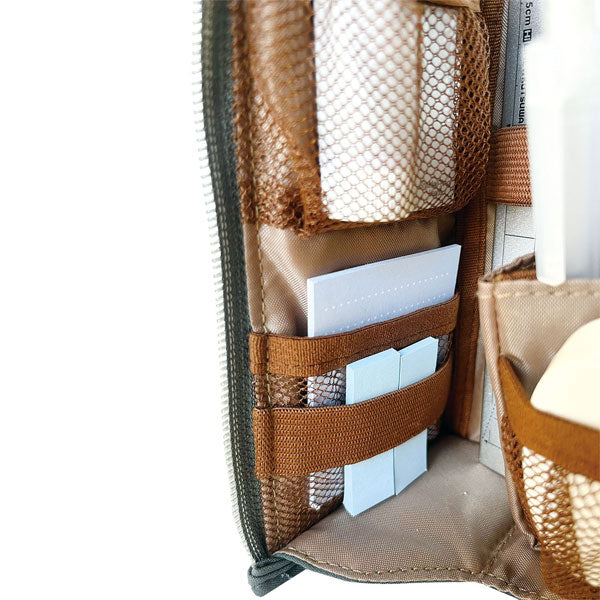 Lgaba Stand (エルガバスタンド) ペンケース クツワ AK074BK/CH