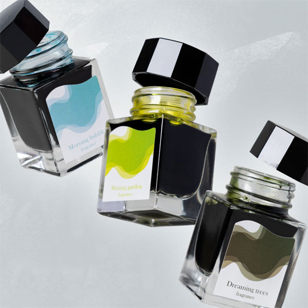 インク 38ml ボトル×3色 セット つけペン用ボトルインク Dipton フレグランスインク 水性染料 20ml [全