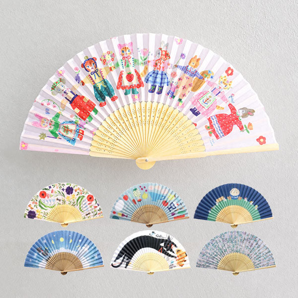 扇子 cozyca products 扇子 [全7種] 表現社 216 [M便 1/14] – 文具専門