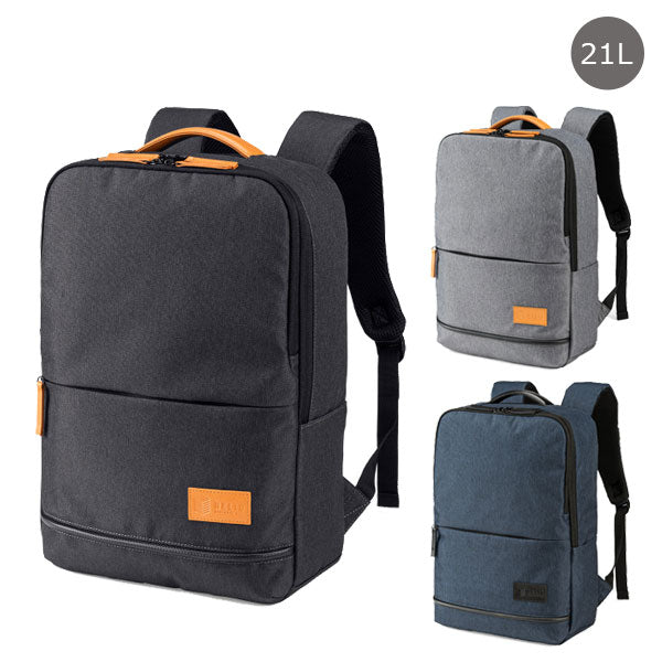 カジュアルPCバックパック [全3色] 21L [15.6インチワイドPC対応