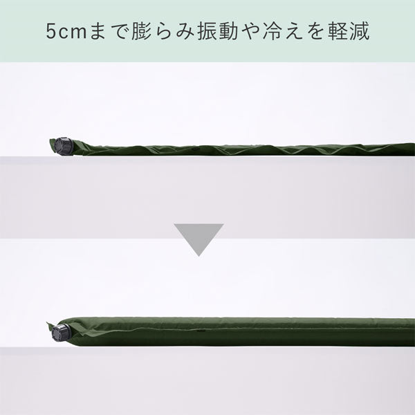 【予約販売!10/10以降の発送】自動で膨らむ防災マット《KOKOBO》キングジム BMT100-KH