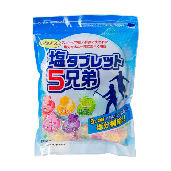 レクノスの塩タブレット5兄弟 ハイビスカス 800-5300