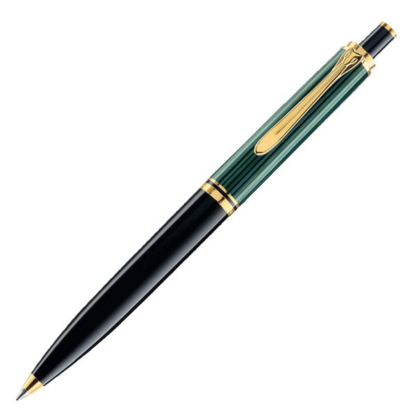 ペリカン/Pelikan スーベレーン/Souveran クラシック K400グ リーン縞(緑縞)ボールペン(ノック式メカニズム)K400