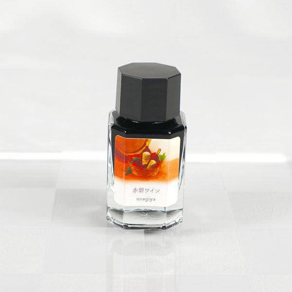 【赤磐ワイン】備前浪漫シリーズ 万年筆インク 15ml 箱入り うさぎやオリジナル U-BZ009