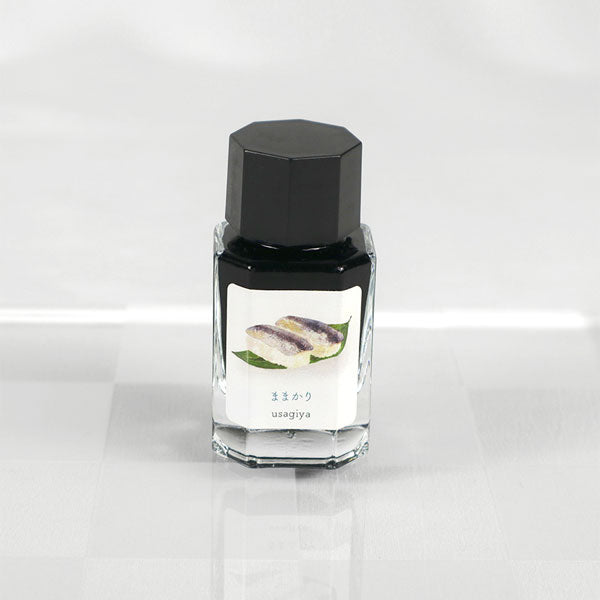 ままかり】備前浪漫シリーズ 万年筆インク 15ml 箱入り うさぎや