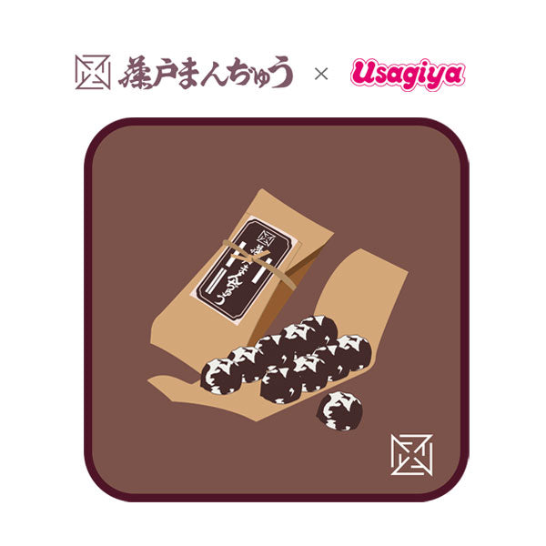 藤戸まんぢゅう×うさぎやコラボ タオルハンカチ 林 ｵﾘｼﾞﾅﾙTH-9 [M便 1