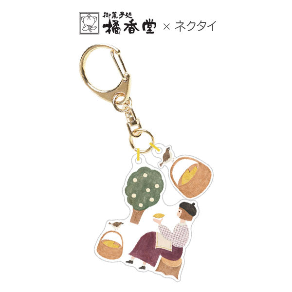 オフィシャルグッズ】 橘香堂×ネクタイ キーホルダー UKH-01 [M便 1/16