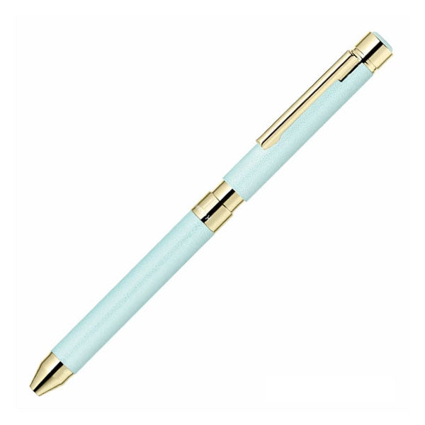 限定セット シャーボX SL6 レザー調 ゴールドメッキタイプ <リフィルセット:シャープ0.5mm、ジェルJSB 0.5mm芯(ブラック/カーマインレッド)> 複合ペン ゼブラ SB36【送料無料*】