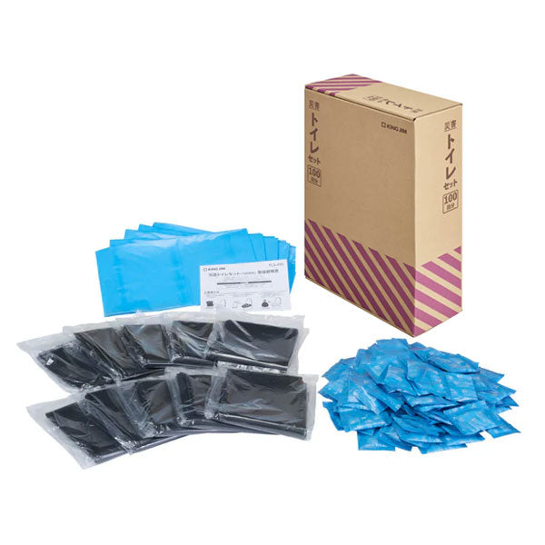 災害トイレセット(100回分)キングジム TLS-400