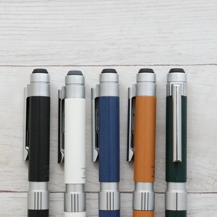 【 名入れ無料キャンペーン】ゼブラ シャーボX 革調(レザー) CL5 複合ペン シャーボ ボールペン SB15-L <替え芯付き> ze_2511