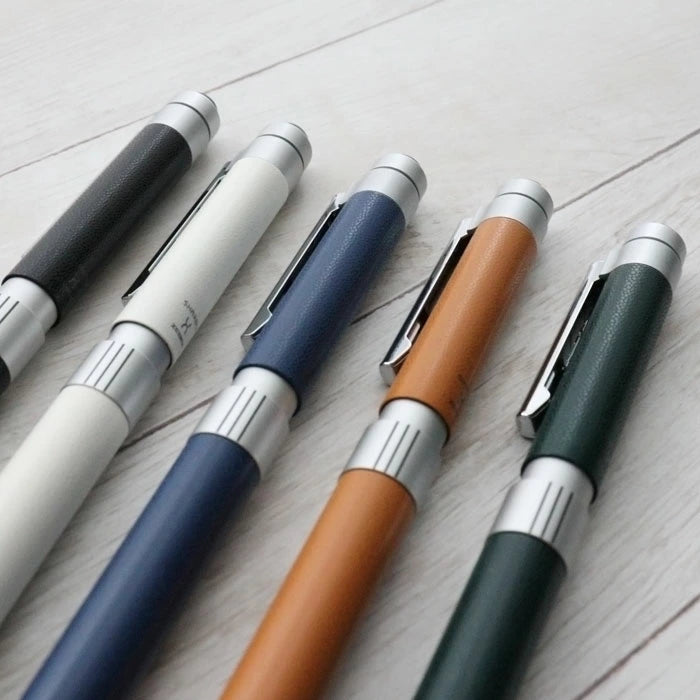 【 名入れ無料キャンペーン】ゼブラ シャーボX 革調(レザー) CL5 複合ペン シャーボ ボールペン SB15-L <替え芯付き> ze_2511