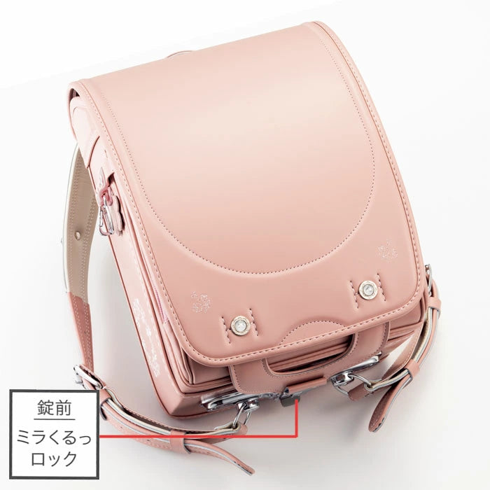 2026年版 【フィットちゃん/榮伸】ランドセル フラワーリース クラリーノエフ 女の子 全8種類 マチ12.5cm FW-580-RF【特典付き】