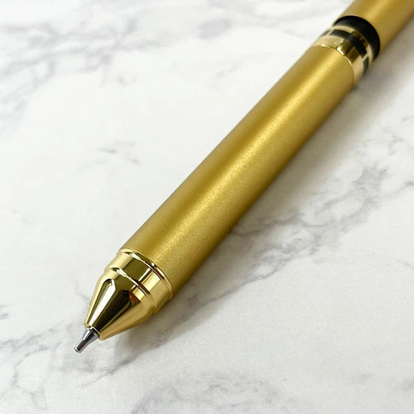 【数量限定!!取扱店一部のみ*名入れ不可*】 シャーボX ゼブラ 限定 金軸オリジナル 複合ペン 【送料無料*】 リフィル付き<油性ボールペン0.7黒/赤/青,シャープ部機構0.5> 専用化粧箱 SBX-GO-KN-AZ