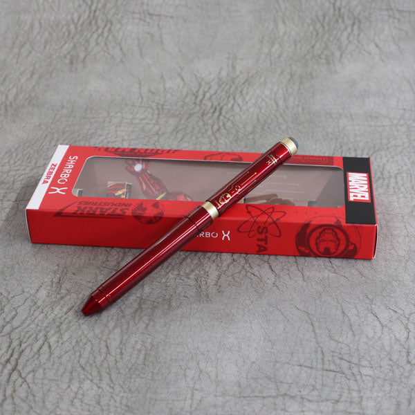 【限定】シャーボX 限定マーベル デザイン ST3 MV B-SB14 ゼブラ 複合ペン【送料無料*】【リフィル付き】 MARVEL 専用化粧箱