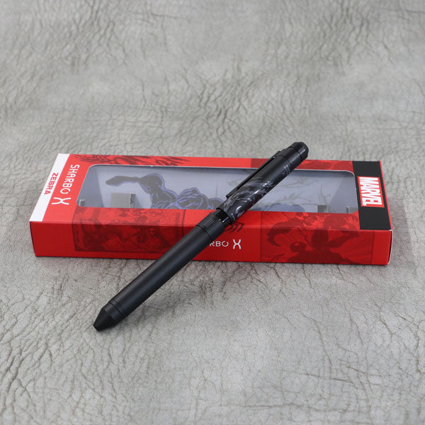 【限定】シャーボX 限定マーベル デザイン ST3 MV B-SB14 ゼブラ 複合ペン【送料無料*】【リフィル付き】 MARVEL 専用化粧箱