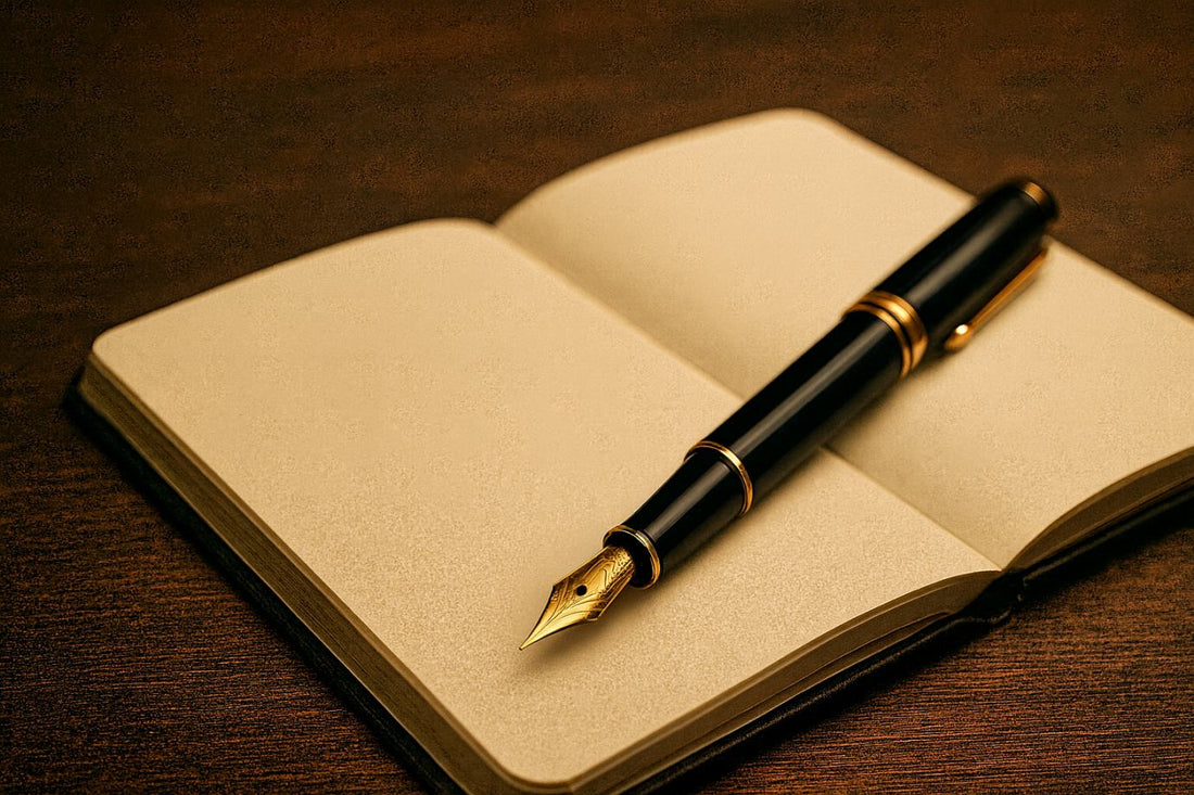 書く時間を特別にする、万年筆の美学