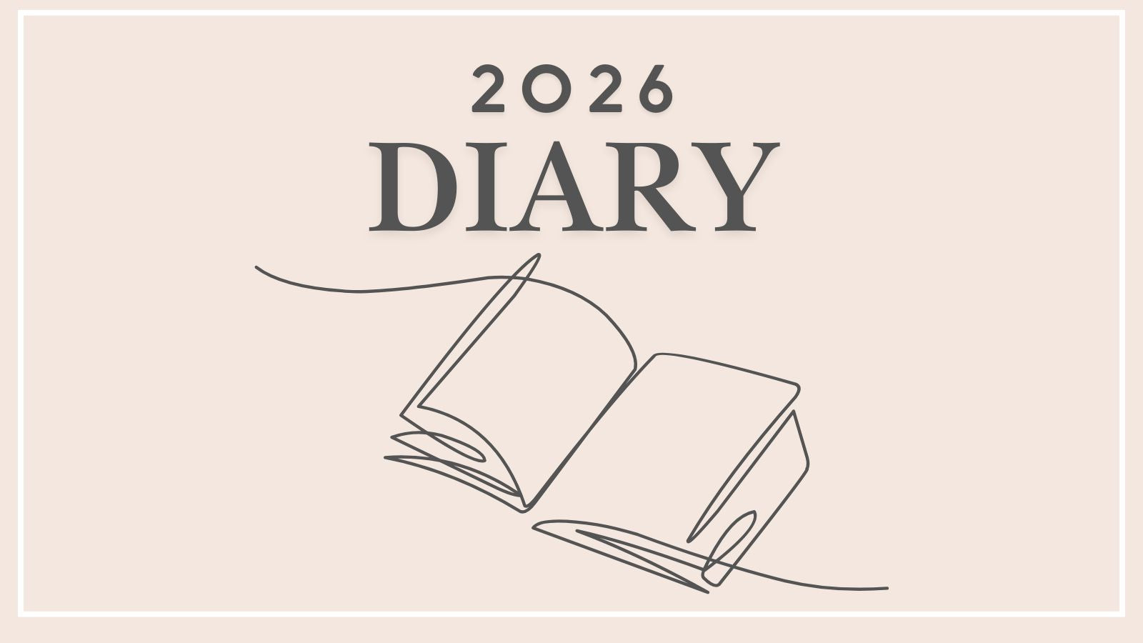 2026年ダイアリー販売中！