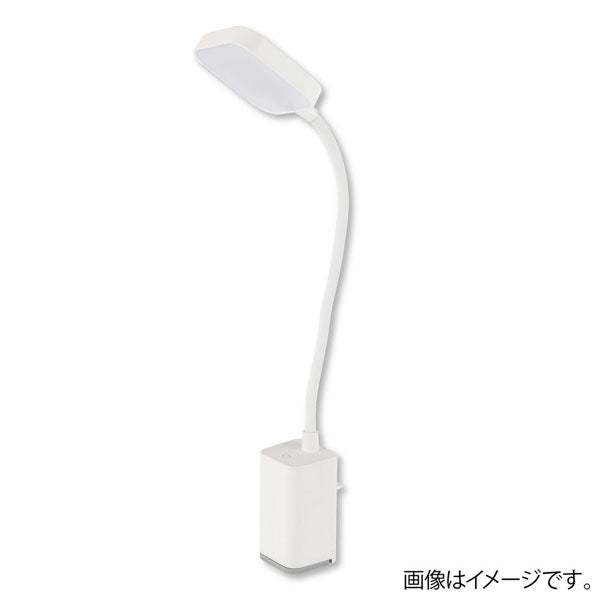 USB充電式 LEDデスクライト [ホワイト] ナカバヤシ 60-UA-LED016W