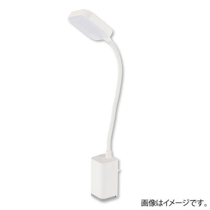 USB充電式 LEDデスクライト [ホワイト] ナカバヤシ 60-UA-LED016W