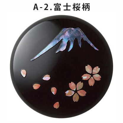 高岡漆器 螺鈿仕上 鯱旗印肉 [全4柄] シヤチハタ MNUK-50