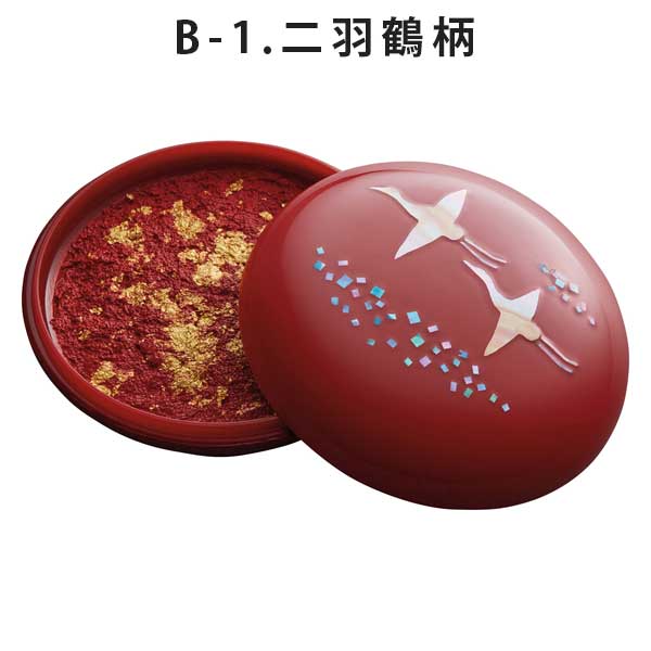 高岡漆器 螺鈿仕上 鯱旗印肉 [全4柄] シヤチハタ MNUK-50