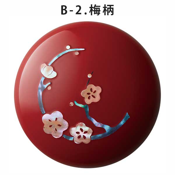 高岡漆器 螺鈿仕上 鯱旗印肉 [全4柄] シヤチハタ MNUK-50