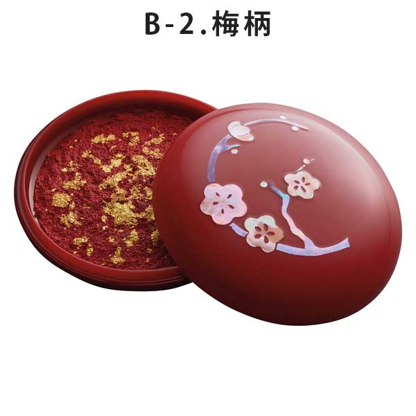 高岡漆器 螺鈿仕上 鯱旗印肉 [全4柄] シヤチハタ MNUK-50