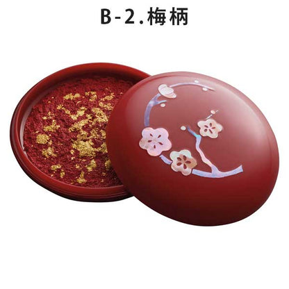 高岡漆器 螺鈿仕上 鯱旗印肉 [全4柄] シヤチハタ MNUK-50