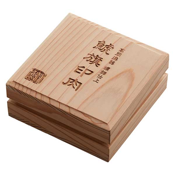 高岡漆器 螺鈿仕上 鯱旗印肉 [全4柄] シヤチハタ MNUK-50