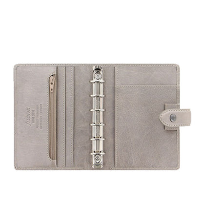 ≪正規取扱店≫システム手帳 fILOFAX（ファイロファックス）スモールサイズ/ポケットサイズ  MALDEN（マルデン）441-025812　≪ストーン≫ グレー 　19mmリング