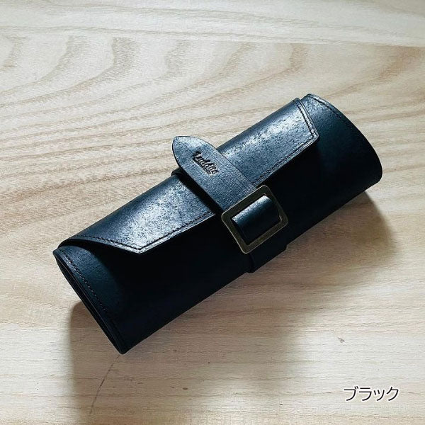 (10/10園田 新色追加！)ロールペンケース［全4色］MAYAレザー ラダイト《Luddite》LDKM-RPN【送料無料*】