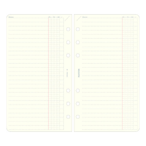 006 リフィルメモパッド ToDoリスト 50枚《バイブルサイズ》 PLOTTER 　777-164-27 ［M便 1/2］【取寄せ品】