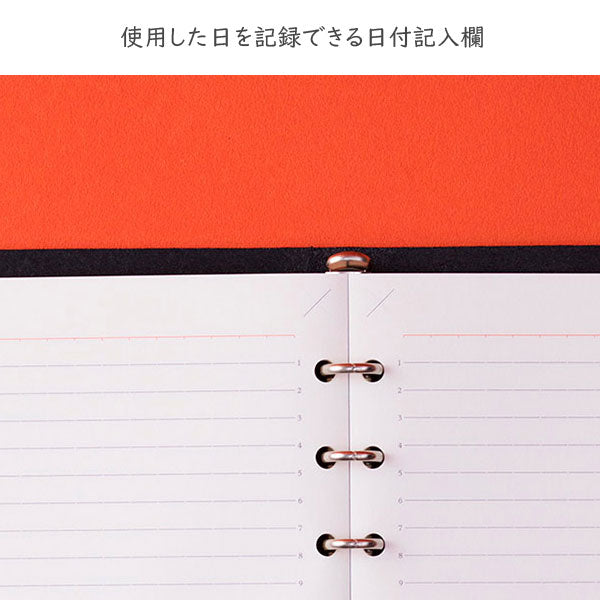 005 リフィルメモパッド 6mm罫線 80枚《ミニサイズ》 PLOTTER 777-164-25 ［M便 1/3］【取寄せ品】
