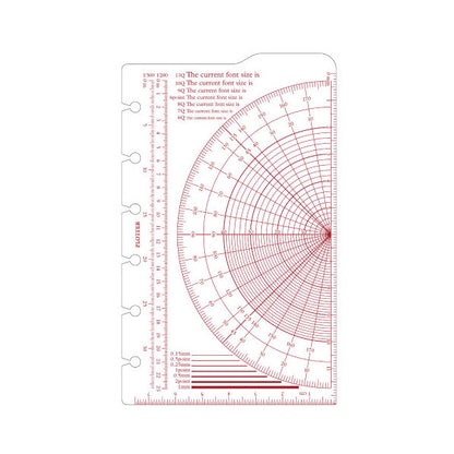 009　スケール下敷き《ミニサイズ》リフィル PLOTTER 　777-164-39［M便 1/10］【取寄せ品】